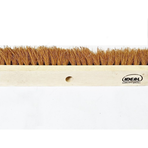 Ideal Coco Brush, 18 Inch, Off-White/Brown