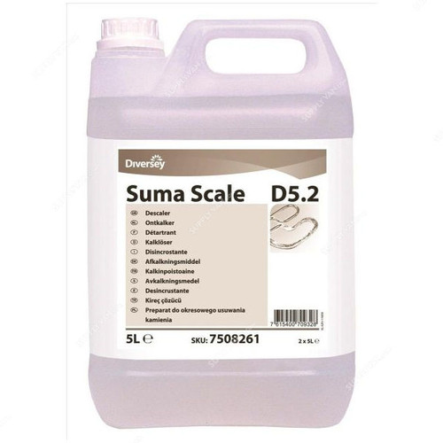 Diversey Suma Scale D5.2 Descaler, 7508261, 5 Ltrs