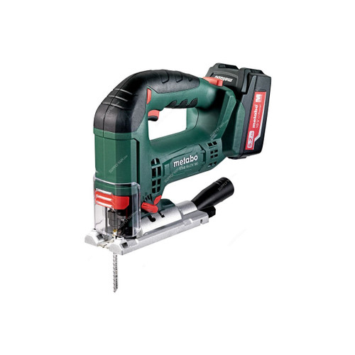 Metabo Cordless Jigsaw With Plastic Case, STAB-18-LTX-100, 18V