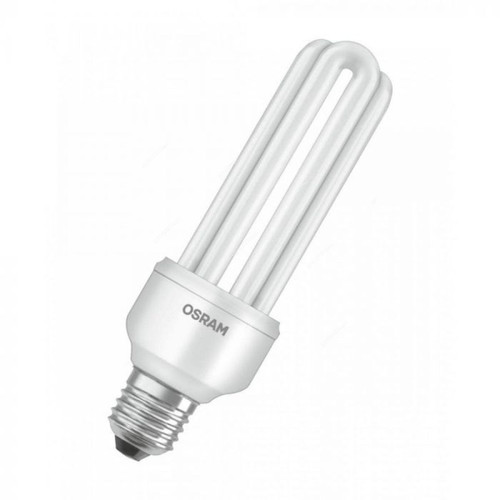 Osram Fluorescent Lamp, 23W, E27, 1380 LM, 6500K, Cool Daylight