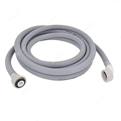 Washing Machine Inlet Hose, 2 Mtrs, Grey