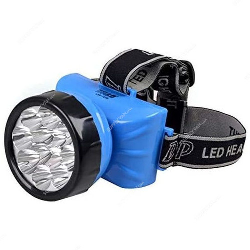 Dp Rechargeable Headlamp, LED-722B, 12 LED, 100-240VAC, 800mAH