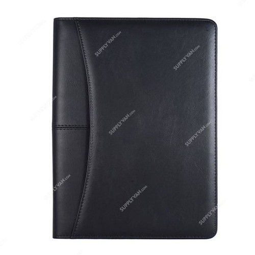 Multifunctional Professional Portfolio, PU Leather, A4, 33 x 25CM, Black