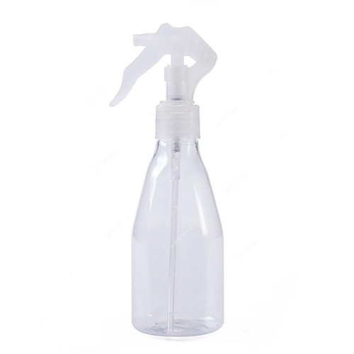 Handheld Spray Bottle, Plastic, 200ML, Clear