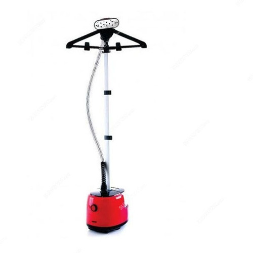 Geepas Garment Steamer, GGS9695, 1800W, 2 Ltrs, Red