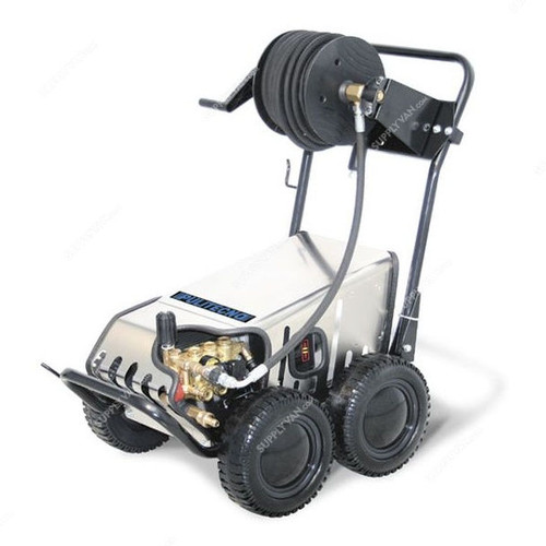 Pulitecno Cold Water High Pressure Washer, W150-14-T-TSI, Maxi-1, 2200 PSI, 4.0kW