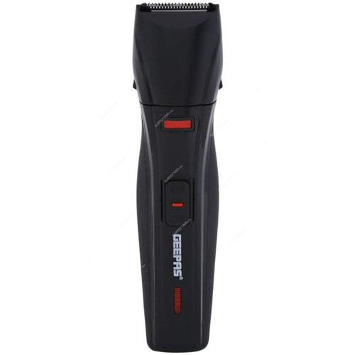 Geepas 6 In 1 Hair Trimmer, GTR8292, 3W, 600mAh, Black