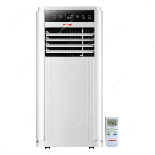 Nikai Portable Air Conditioner, NPAC12000C, 220-240V, 1 Ton