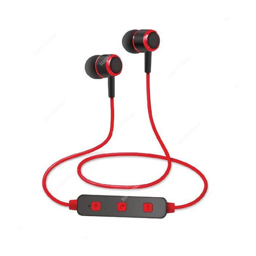 Geepas Bluetooth Earphone, GEP4717, 105dB, Red