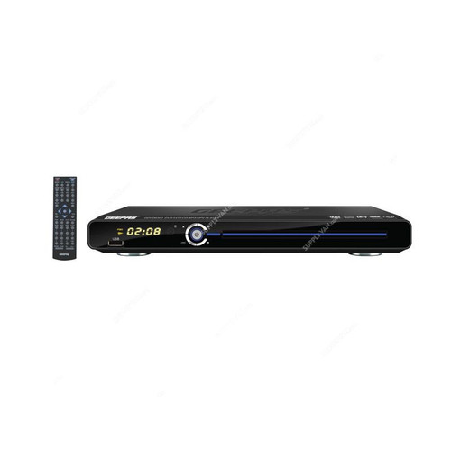 Geepas HD DVD Player, GDVD6303, 5.1 Channel, Black