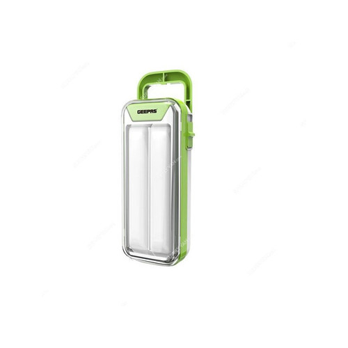 Geepas Rechargeable LED Lantern, GE53024, 2500mAh, Green