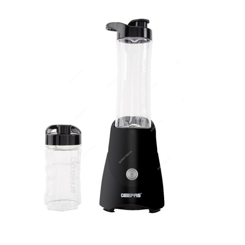 Geepas Personal Blender, GSB44075, 300W, 570ML, Black