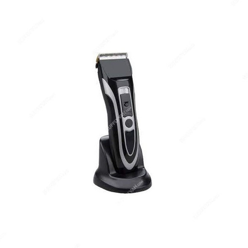 Geepas Rechargeable Hair Clipper, GTR8694, 2.5W, Black/Silver
