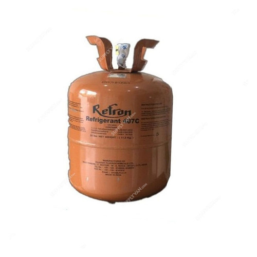 Refron Refrigerant Gas, R-407C, HFC, Blend, 11.3 Kg