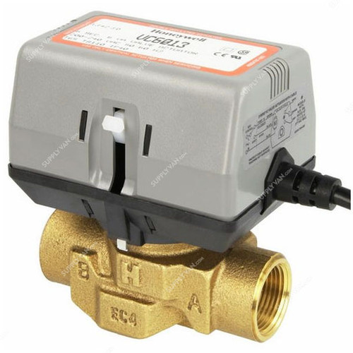 Honeywell 2 Way Electric Valve Actuators, VC6013AJ1000T, 220VAC, 3/4 Inch