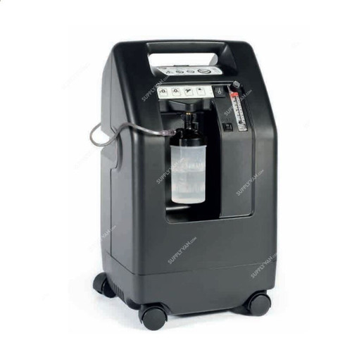 Devilbiss Oxygen Concentrator, Compact 525KS, 312W, 5 Ltrs, Black