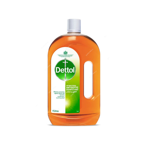 Dettol Antiseptic Disinfectant Liquid, Pine, 4 Ltrs