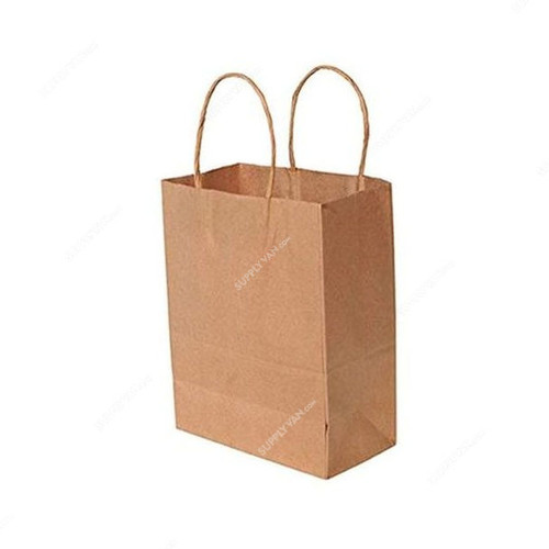 Snh Kraft A5 Paper Bag, B07MX3BL96, Brown, 50 Pcs/Pack
