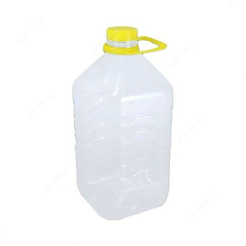 Snh Juice Bottle With Lid, 050CJB5000SQ, Plastic, 5 Ltrs, Clear