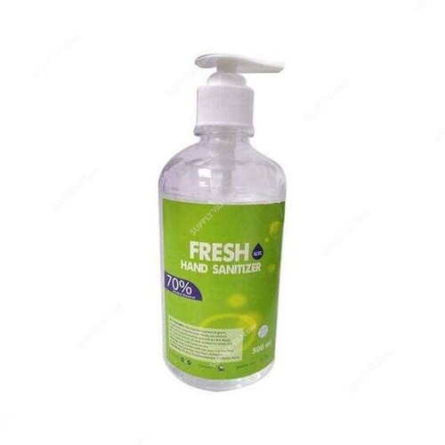 Fresh Hand Sanitizer, FRESH500, 500ML, Clear
