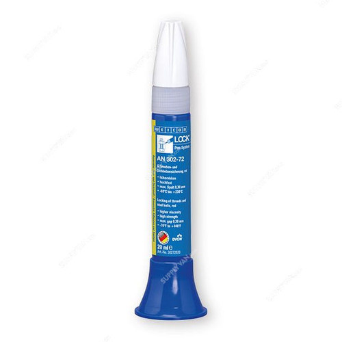 Weicon AN 302-72 Threadlocking Adhesive, 30272020, Weiconlock, 20ML