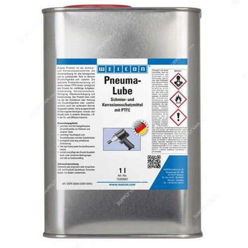 Weicon Pneuma-Lube Pneumatic Lubricant, 15260001, 1 Ltr