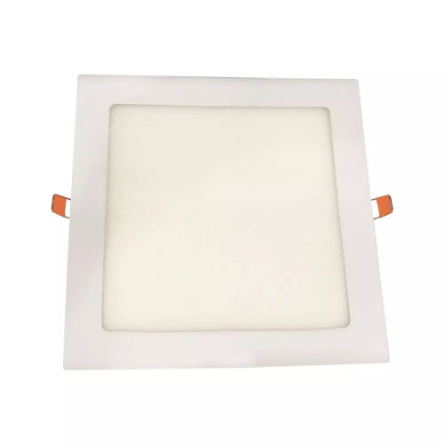 V-Tac LED Slim Panel Light, VT-18019, 18W, Square, 3000K, Warm White