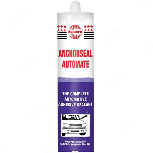 Asmaco Anchorseal Automate Adhesive Sealant, 280ML, White, 12 Pcs/Carton