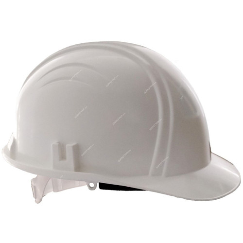 Taha 3 Line Safety Helmet, HDPE, 53 to 63CM, White