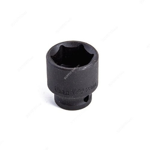 Uken 6 Point Impact Socket, U5723, 1/2 Inch Drive, 23MM