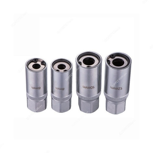 Uken Stud Extractor Kit, U5905, 1/2 Inch Drive, 4 Pcs/Set