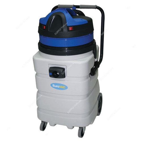 Eurovac Wet/Dry Vacuum Cleaner With 6 Mtrs Hose and Coupling, 903, 3300W, 90 Ltrs