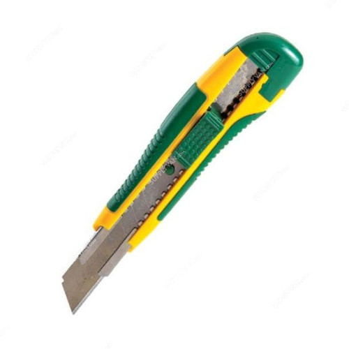 Uken Utility Knife With TPR Handle, U6202, Green