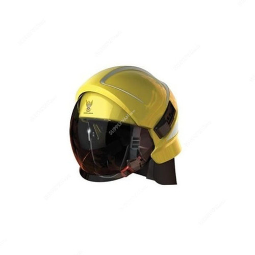 Bullard Fire Fighting Helmet, Magma, Yellow