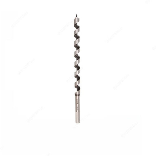 Clarke Machine Auger Bit, ABL10C, CrV Steel, 10MM x 18 Inch