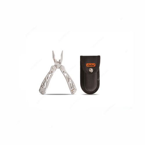 Clarke 12 In 1 Multi-Tool, CMT12, Silver