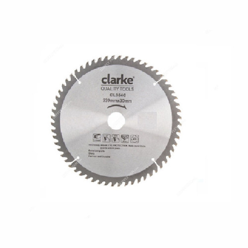 Clarke Circular Saw Blade, CSB12X60CL, 60 Teeth, 12 Inch