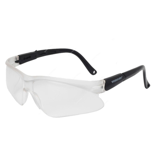 Workman Working Safety Goggles, Wk-SG71012NB, Polycarbonate, Clear