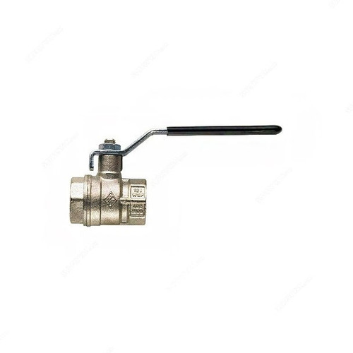 Rubinetterie Bresciane Brass Floating Ball Valves, 1510, Uni-Sfer Series, BSPT, 30 Bar, 1 Inch