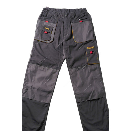 Denzel Work Pants, 7790351, Size38, 65% Polyester and 35% Cotton, Black