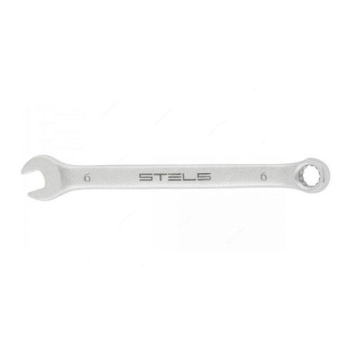 Stels Combination Ratchet Wrench, 15202, CrV Steel, 6MM