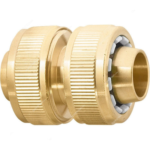 Palisad Repair Coupling For Hose, 665418, Brass, 3/4 Inch