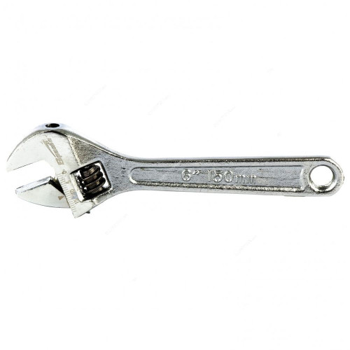 Sparta Adjustable Wrench, 155205, 20MM Jaw Capacity, 150MM Length