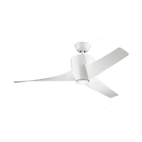 Kichler Ceiling Fan, KLF-PHREE-56-WHT, Phree, 3 Blade, 56 Inch, White