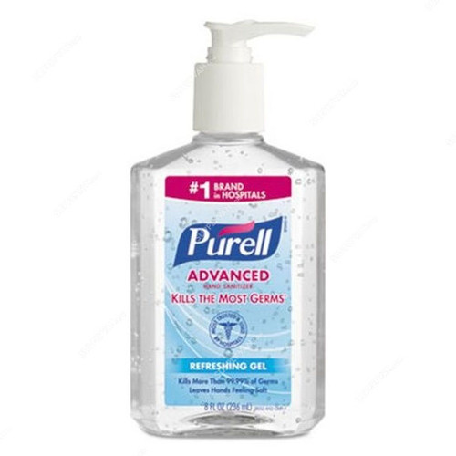 Purell Advanced Refreshing Gel Hand Sanitizer, 9652-12, 240ML