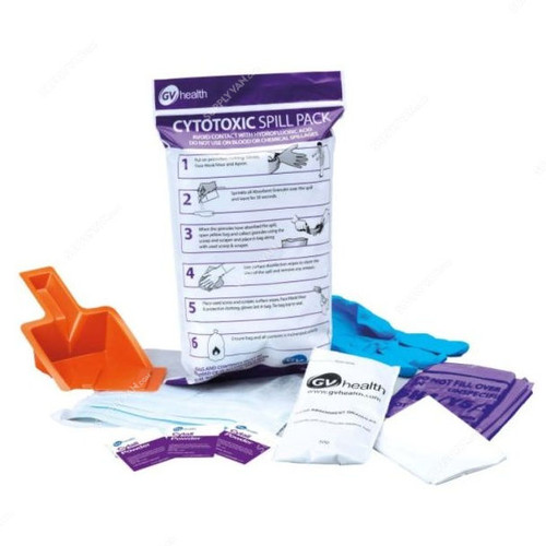 GV Health Cytotoxic Spill Set, MJZ015, 9 Pcs/Kit