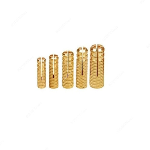 Wedge Anchor, M10 x 32MM, Gold, 100PCS