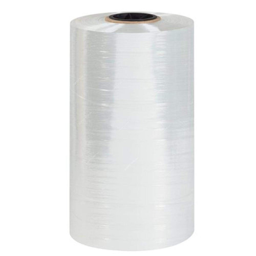 POF Shrink Film Wrap, 15 Micron x 8 Inch, Clear