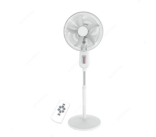 Geepas Rechargeable Stand Fan, GF9480, 16 Inch, 30W
