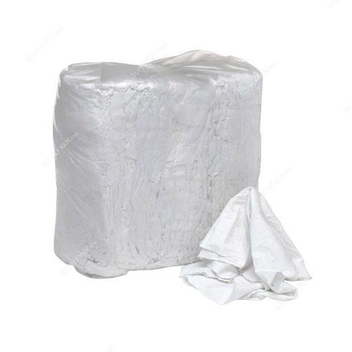 Cotton Rags, 7 Kg, White